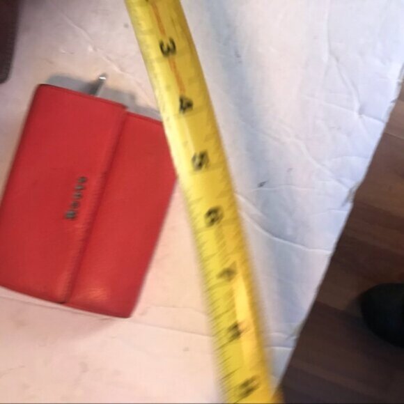 Roots Leather Bucket Tote & Wallet Crossbody Shoulder Bag Buckskin Zip Pockets - Picture 15 of 16